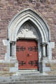 Entrance to St Mary's Church, Dingle. Dingle, Ireland.