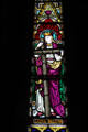 Stained glass window dedicated to St Helena in St Mary's Church, Dingle. Dingle, Ireland