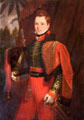 Portrait of Morgan O'Connell by unknown in dining room at Derrynane House. Ireland.