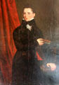 Portrait of Maurice O'Connell , Daniel & Mary's eldest son, by John Gubbins in dining room at Derrynane House. Ireland.