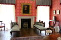 Drawing room, used by Daniel O'Connell as a ballroom & for musical performances, at Derrynane House. Ireland.