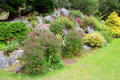 Spring garden at Muckross House in Killarney National Park. Killarney, Ireland.