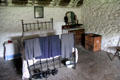 Bedroom at Kissane's farm in Muckross Traditional Farms in Killarney National Park. Killarney, Ireland.