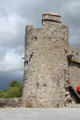 Round tower of Ross Castle in Killarney National Park. Killarney, Ireland.