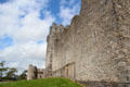 Stone walls of Ross Castle in Killarney National Park. Killarney, Ireland.