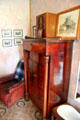 Dresser in Henry's bedroom at Strokestown Park. Vesnoy, Ireland.