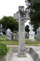 St Kevin's cross at Glendalough. Ireland.