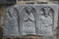 Carved saints at Jerpoint Abbey. Ireland.