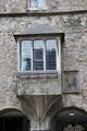 Facade of Rothe House with projecting window. Kilkenny, Ireland.