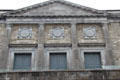 Upper facade of Kilkenny Old Jail & Courthouse on Parliament St. Kilkenny, Ireland.