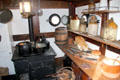 Galley at Dunbrody Famine Ship. New Ross, Ireland.