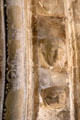 Carvings on arch in Cormac's Chapel at Rock of Cashel. Cashel, Ireland.