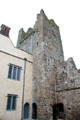 Medieval tower of original Ormond Castle. Carrick-on-Suir, Ireland.