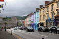 Colorful buildings of Castle Street. Cahir, Ireland.