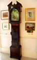 Tall clock by William Maddock of Waterford at Bishop's Palace. Waterford, Ireland.