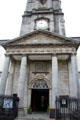 Neoclassical entrance facade of Christ Church Cathedral. Waterford, Ireland