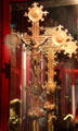 Waterford processional cross at Museum of Treasures. Waterford, Ireland.