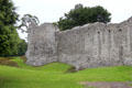 Walls & grounds of Desmond Castle. Adare, Ireland.