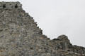 Detail of stone wall of Desmond Castle. Adare, Ireland.