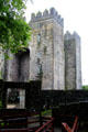 Square towers of Bunratty Castle. County Clare, Ireland.