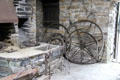 Blacksmith's forge at Bunratty Castle & Folk Park. County Clare, Ireland.