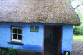 Cashen Fisherman's House, home of a North Kerry salmon fisherman, at Bunratty Castle & Folk Park. County Clare, Ireland.