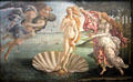 Birth of Venus painting by Sandro Botticelli at Uffizi Gallery. Florence, Italy.