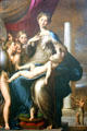 Madonna of the Long Neck painting by Il Parmigianino at Uffizi Gallery. Florence, Italy.
