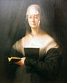 Portrait of Maria Salviati by Pontormo at Uffizi Gallery. Florence, Italy.