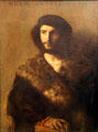 Portrait of a Man by Titian at Uffizi Gallery. Florence, Italy.