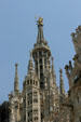Duomo central tower. Milan, Italy.
