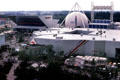 Mitsubishi & IBM over European Pavilions at Expo 85. Tsukuba, Japan.