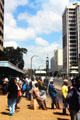 Street scene in Nairobi. Kenya.