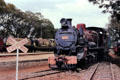 Locomotive collection at Railway Museum in Nairobi. Kenya.