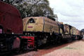 Heavy-duty British-built articulated EAR steam locomotive 5930 Mount Shengena at Railway Museum in Nairobi. Kenya