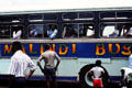 Bus in Malindi market. Kenya.