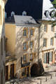 Buildings in historic core of city. Luxembourg, Luxembourg.