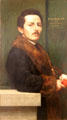 Portrait of Doctor Paul Koch by Karl von Pidoll zu Quintenbach at Villa Vauban Museum. Luxembourg, Luxembourg.
