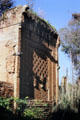 Muslim architecture of medieval Chellah necropolis ruins. Rabat, Morocco.