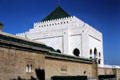 Mausoleum of Mohammed V. Rabat, Morocco.