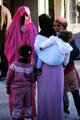 Women in souk of Midelt. Morocco