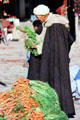 Shopper in market. Erfoud, Morocco
