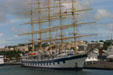 5-masted sailing ship Royal Clipper in Fort de France harbor. Fort de France, Martinique.