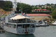 French naval patrol boat at Fort St Louis. Fort de France, Martinique.