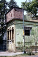 Fortified house where Russian revolutionary leader Trotsky was assassinated near Coyoacán Square. Mexico City, Mexico.