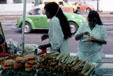 Traditional food street vendors. Mexico City, Mexico.