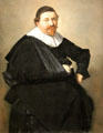 Portrait of Lucas de Clercq by Frans Hals at Rijksmuseum. Amsterdam, NL.