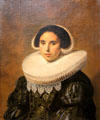 Portrait of a woman by Frans Hals at Rijksmuseum. Amsterdam, NL.