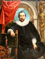 Portrait of Rogier Le Witer by Jacob Jordaens at Rijksmuseum. Amsterdam, NL.