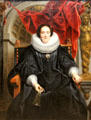 Portrait of Catharina Behaghel, wife of Rogier Le Witer by Jacob Jordaens at Rijksmuseum. Amsterdam, NL.